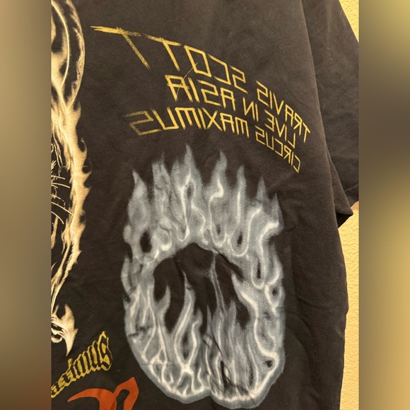 New Travis Scott Cactus Jack Circus Maximus Asia Tour Exclusive T Shirt Size XL - Picture 11 of 12